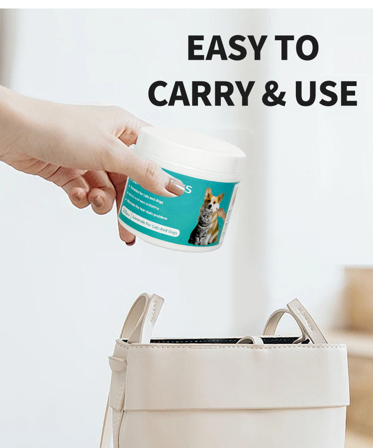 PureSight Eye Care Wipes – Gentle Tear Stain Solution